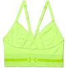 imageUnder Armour Womens Seamless Low Impact Long Sports BraLime Fizz 291Green Citrine