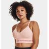 imageUnder Armour Womens Seamless Low Impact Long Sports BraMicro Pink 685Pink Clay