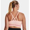 imageUnder Armour Womens Seamless Low Impact Long Sports BraMicro Pink 685Pink Clay