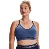imageUnder Armour Womens Seamless Low Impact Long Sports BraMineral Blue 470Midnight Navy