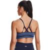 imageUnder Armour Womens Seamless Low Impact Long Sports BraMineral Blue 470Midnight Navy