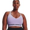 imageUnder Armour Womens Seamless Low Impact Long Sports BraPurple Tint 532Midnight Navy