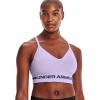 imageUnder Armour Womens Seamless Low Impact Long Sports BraPurple Tint 532Midnight Navy