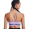 imageUnder Armour Womens Seamless Low Impact Long Sports BraPurple Tint 532Midnight Navy