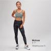 imageUnder Armour Womens Seamless Low Impact Long Sports BraSilica Green 348Baroque Green