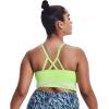 imageUnder Armour Womens Seamless Low Impact Long Sports BraSummer Lime 162White