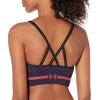 imageUnder Armour Womens Seamless Low Impact Long Sports BraTwilight Purple 501Brilliance