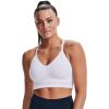 imageUnder Armour Womens Seamless Low Impact Long Sports BraWhite 100Halo Gray