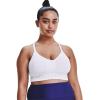 imageUnder Armour Womens Seamless Low Impact Long Sports BraWhite 100Halo Gray