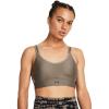 imageUnder Armour Womens Infinity Mid Impact Sports Bra200 Taupe Dusk   Black