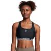imageUnder Armour Womens Project Rock Crossback Mid Impact Sports Bra001 Black   White
