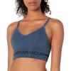 imageUnder Armour Womens Seamless Low Impact Long Sports BraMechanic Blue 467Black