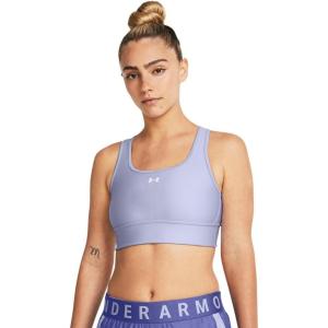 imageUnder Armour Womens Crossback Longline Mid Impact Sports Bra539 Celeste   White