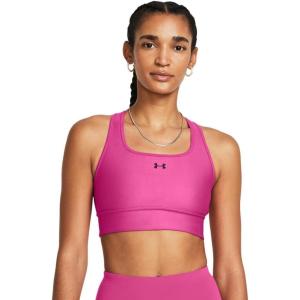 imageUnder Armour Womens Crossback Longline Mid Impact Sports Bra686 Astro Pink   Black