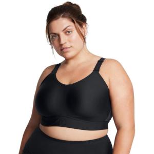 imageUnder Armour Womens Infinity Mid Impact Sports Bra Plus002 Black   Black