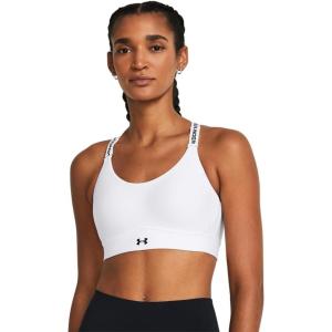imageUnder Armour Womens Infinity Mid Impact Sports Bra100 White   Black