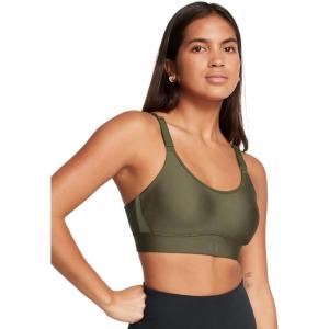 imageUnder Armour Womens Infinity Mid Impact Sports Bra390 Marine Od Green   Marine Od Green