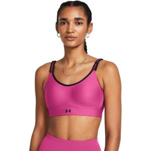 imageUnder Armour Womens Infinity Mid Impact Sports Bra686 Astro Pink   Black