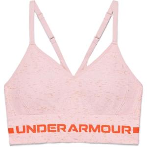 imageUnder Armour Womens Seamless Low Impact Long Sports BraBeta Tint 659Blaze Orange