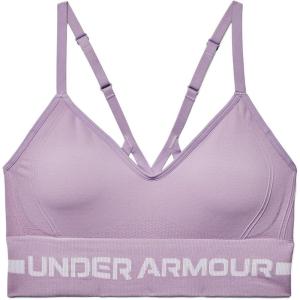 imageUnder Armour Womens Seamless Low Impact Long Sports BraOctane 566Pink Note