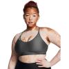 imageUnder Armour Womens Crossback Low Impact Sports Bra025 Castlerock   Black