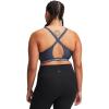 imageUnder Armour Womens Crossback Low Impact Sports Bra044 Downpour Gray   White