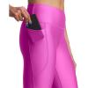 imageUnder Armour Womens HeatGear Armour High NoSlip Waistband Pocketed Leggings572 Vivid Magenta   White