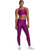 imageUnder Armour Womens HeatGear Armour High NoSlip Waistband Pocketed Leggings573 Mystic Magenta   Black