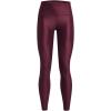 imageUnder Armour Womens HeatGear Armour High NoSlip Waistband Pocketed Leggings600 Dark Maroon   Black