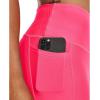 imageUnder Armour Womens HeatGear Armour High NoSlip Waistband Pocketed Leggings683 Pink Shock   White