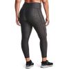 imageUnder Armour Womens HeatGear Armour High NoSlip Waistband Pocketed LeggingsCharcoal Light Heather 020White