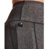 imageUnder Armour Womens HeatGear Armour High NoSlip Waistband Pocketed LeggingsCharcoal Light Heather 020White