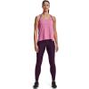 imageUnder Armour Womens HeatGear Armour High NoSlip Waistband Pocketed LeggingsPolaris Purple 501White