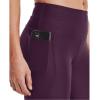 imageUnder Armour Womens HeatGear Armour High NoSlip Waistband Pocketed LeggingsPolaris Purple 501White