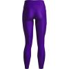 imageUnder Armour Womens HeatGear Armour High NoSlip Waistband Pocketed LeggingsPurple Zest 754White