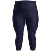 imageUnder Armour Womens HeatGear High Waisted Pocketed CapriMidnight Navy 410Navy
