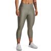 imageUnder Armour Womens HeatGear High Waisted Pocketed Capri504 Grove Green   Black