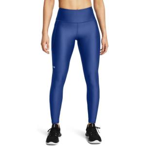 imageUnder Armour Womens HeatGear Armour High NoSlip Waistband Pocketed Leggings432 Tech Blue   White