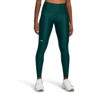 imageUnder Armour Womens HeatGear Armour High NoSlip Waistband Pocketed Leggings449 Hydro Teal   White