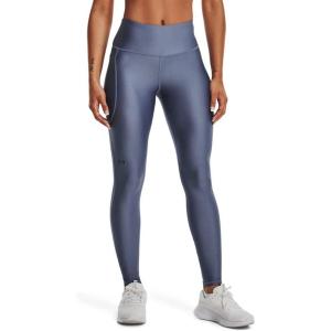 imageUnder Armour Womens HeatGear Armour High NoSlip Waistband Pocketed Leggings767 Aurora Purple   Midnight Navy