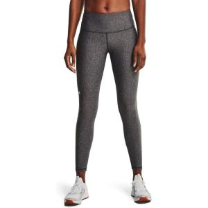 imageUnder Armour Womens HeatGear Armour High NoSlip Waistband Pocketed LeggingsCharcoal Light Heather 019White