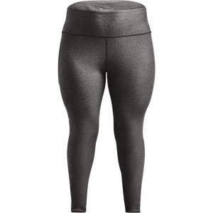 imageUnder Armour Womens HeatGear Armour High NoSlip Waistband Pocketed LeggingsCharcoal Light Heather 020White
