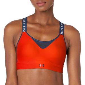 imageUnder Armour Womens Infinity High Impact Sports BraPhoenix Fire 296White