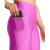 imageUnder Armour Womens Heatgear High Waisted 78 Leggings572 Vivid Magenta   White