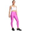 imageUnder Armour Womens Heatgear High Waisted 78 Leggings572 Vivid Magenta   White