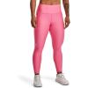 imageUnder Armour Womens Heatgear High Waisted 78 Leggings640 Pink Punk   White