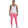 imageUnder Armour Womens Heatgear High Waisted 78 Leggings640 Pink Punk   White