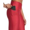 imageUnder Armour Womens Heatgear High Waisted 78 Leggings814 Red Solstice   White