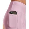 imageUnder Armour Womens Heatgear High Waisted 78 LeggingsMauve Pink 698Black
