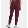 imageUnder Armour Womens Rival Fleece Joggers600 Dark Maroon   White